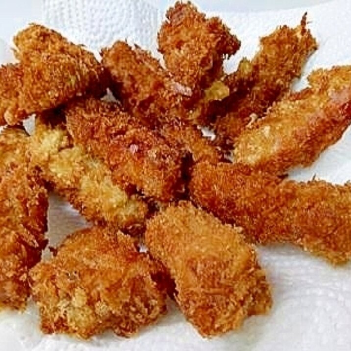 衣が美味しい!厚切りベーコンフライ